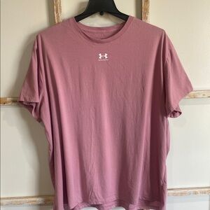Under Armour Women's Mauve Short Sleeve Tee